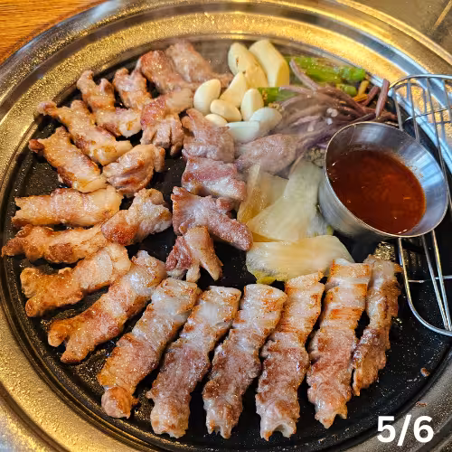 Samgyeopsal - comida coreana recomendada