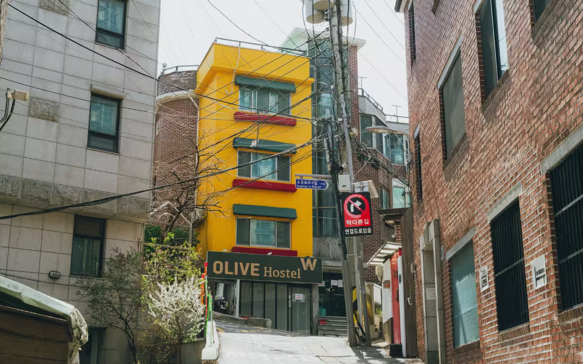 Un hostel en Corea